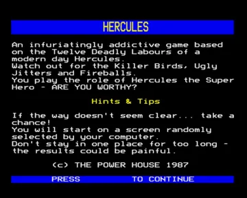 Hercules (19xx)(Alpha Omega)[HERCULE] screen shot title